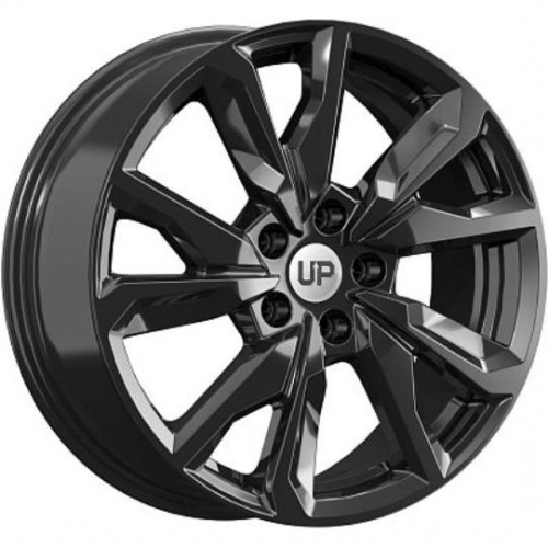 Wheels UP UP114 7x17 5*108 ET33 DIA60.1 New Black Литой