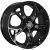 Khomen KHW 1702 7x17 5*110 ET46 DIA63.3 Black Литой