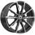 K&K Меренге 7.5x17 5*100 ET38 DIA67.1 Алмаз черный Литой