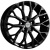 Khomen KHW 1718 7x17 5*108 ET33 DIA60.1 Black Литой