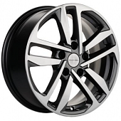 Khomen KHW 1612 6.5x16 5*112 ET46 DIA57.1 Gray-FP Литой