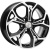 Khomen KHW 1702 7x17 5*114.3 ET40 DIA66.1 Black-FP Литой