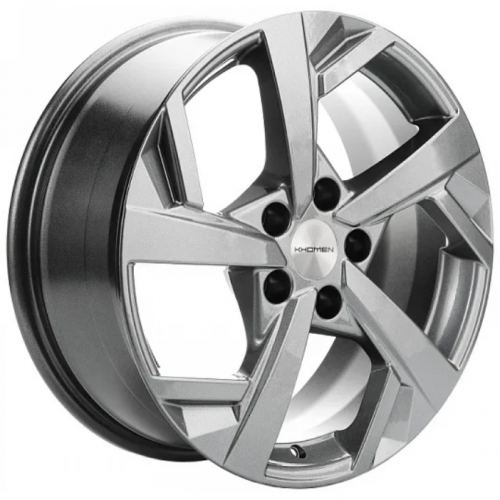 Khomen KHW 1712 7x17 5*108 ET43 DIA65.1 Black-FP Литой
