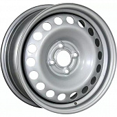 Trebl 64G48L 6x15 5*139.7 ET40 DIA98.6 Silver Штампованный