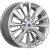 K&K Эрман 6.5x16 4*100 ET49 DIA54.1 Алмаз черный Литой