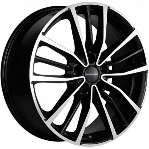 Khomen KHW 1812 7x18 5*114.3 ET37 DIA66.6 Black-FP Литой