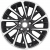 Khomen KHW 1804 7.5x18 5*114.3 ET50.5 DIA67.1 Black-FP Литой Khomen KHW 1804 7.5x18 5*114.3 ET50.5 DIA67.1 Black-FP Литой